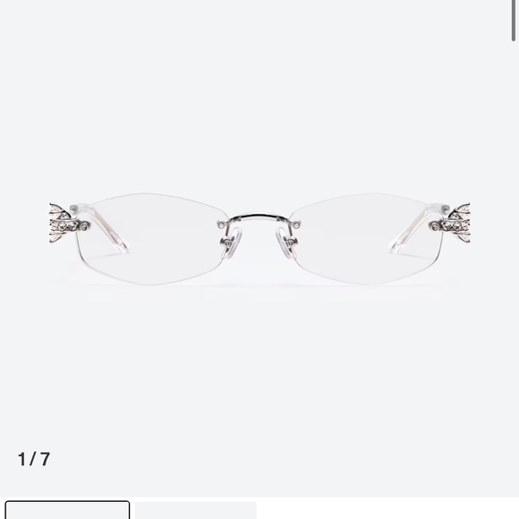GENTLE MONSTER Silver Rimless Glasses - Picture 1 of 3